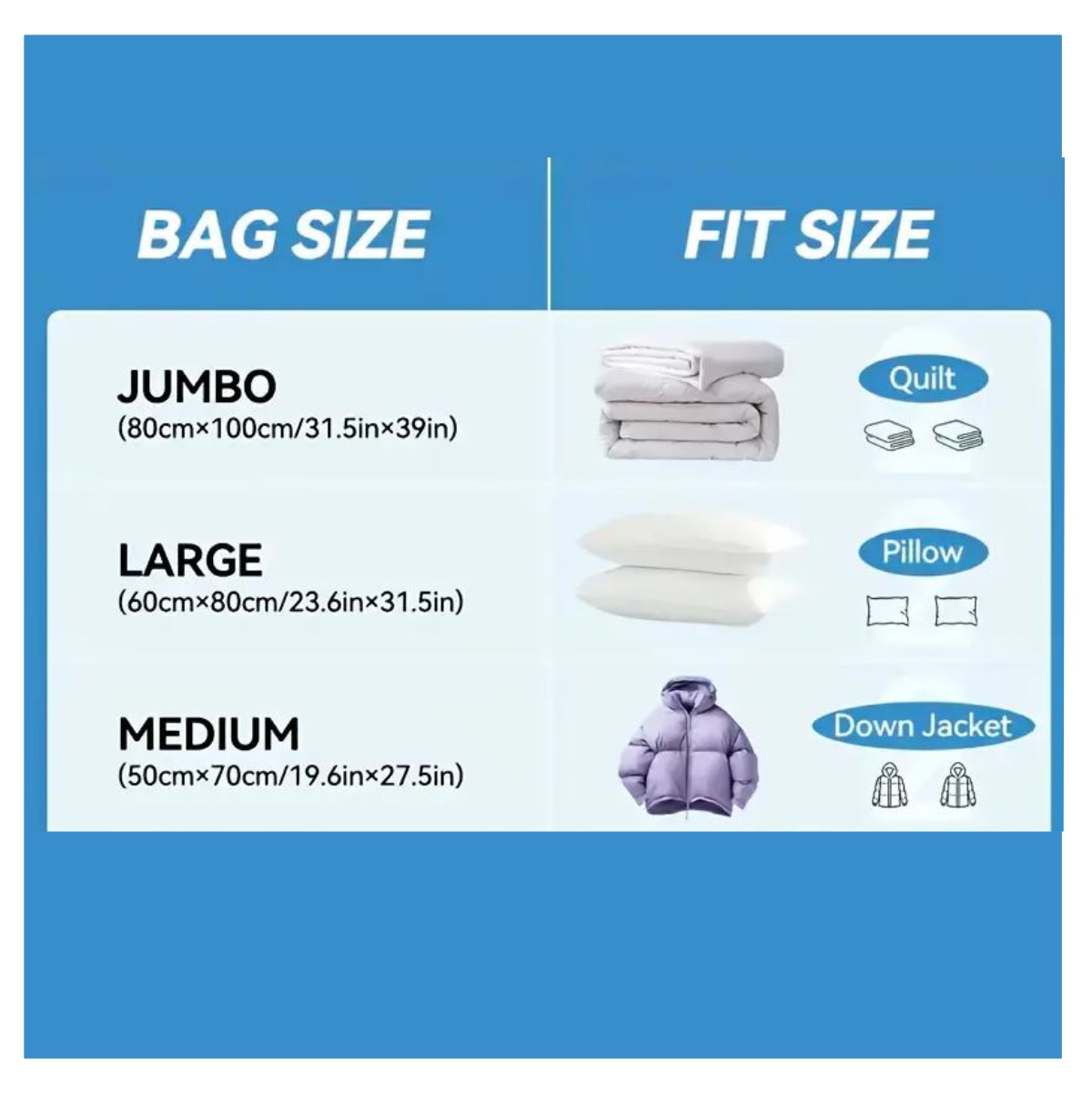 Miniatura 5 de Pack Bolsas Almacenaje Vacío mas Bomba